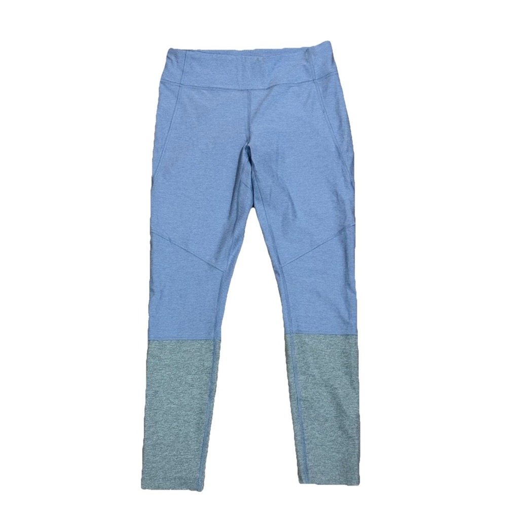 Outdoor Voices Dipped Leggings Womens Blue Gray Activewear Size Medium NWOT